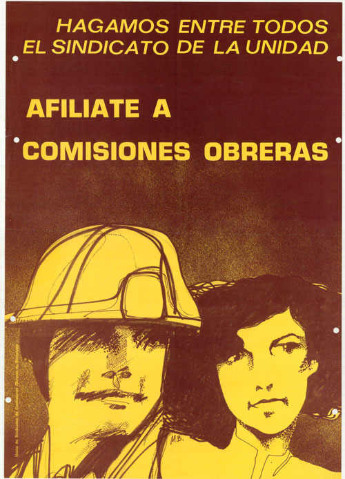 Hagamos entre todos el sindicato de la unidad afíliate a Comisiones obreras