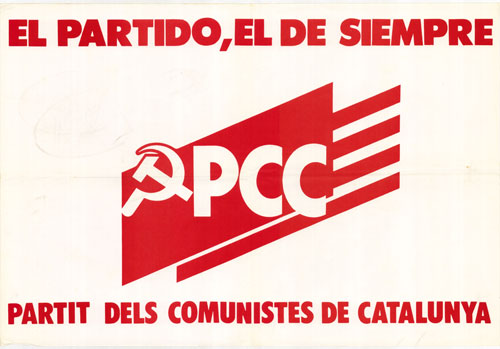 El partido, el de siempre : PCC Partit dels Comunistes de Catalunya