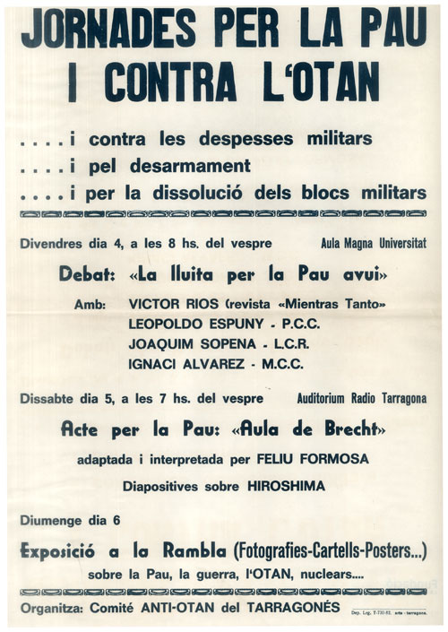 Jornades per la pau i contra l'OTAN