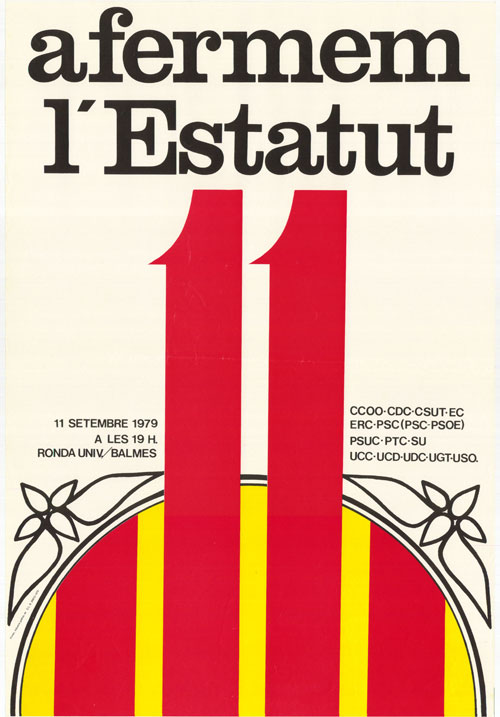 afermem l'Estatut : 11 setembre 1979