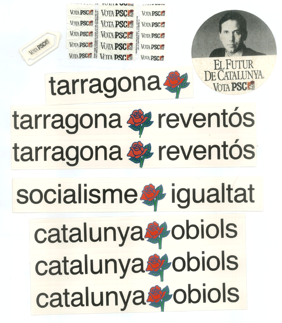PSC (PSC-PSOE) [objectes diversos]