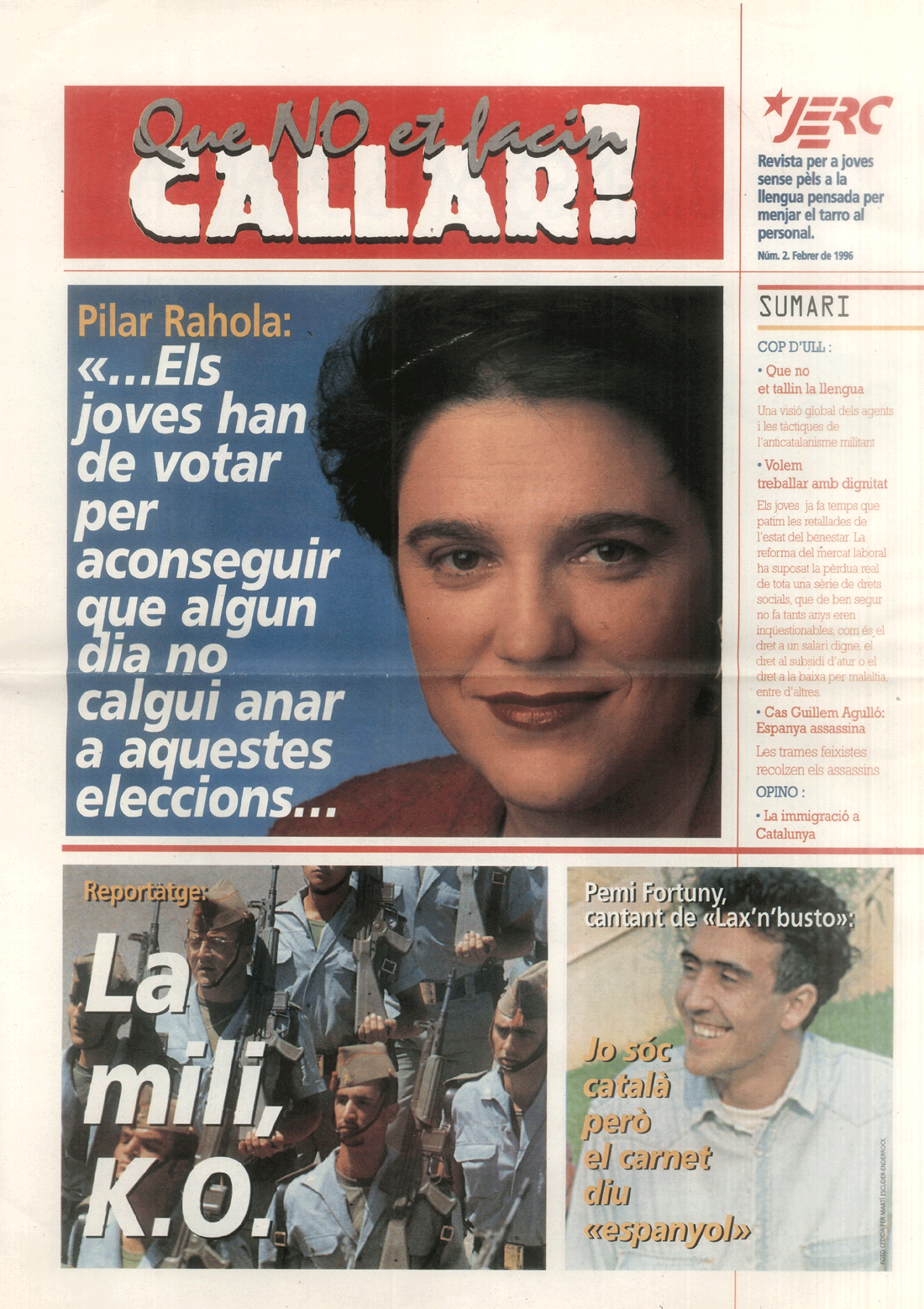 Pilar Rahola: "...els joves han de votar per aconseguir...[...]