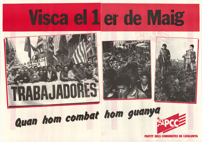 Visca el 1er de Maig : quam hom combat hom guanya