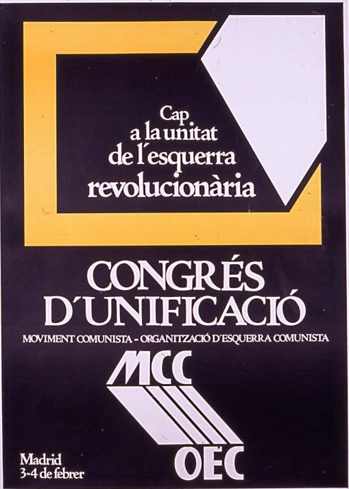 Congrés d'unificació : cap a la unitat de l'esquerra revolucionaria