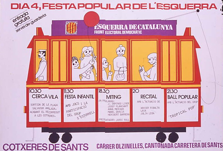 Dia 4, festa popular de l'esquerra