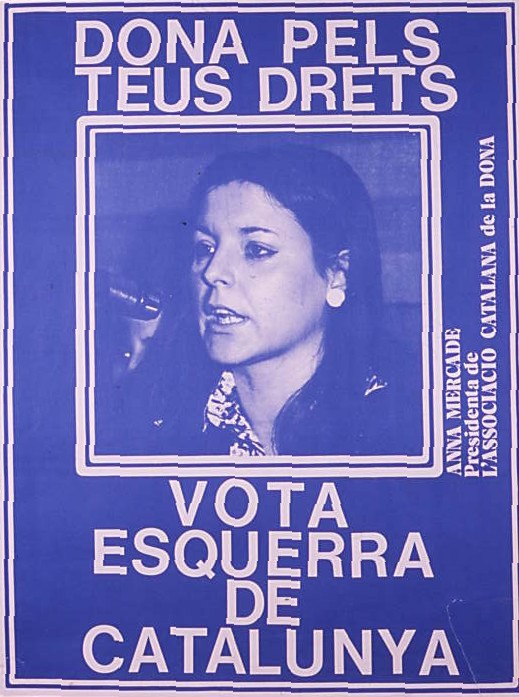 Dona pels teus drets : Vota Esquerra de Catalunya