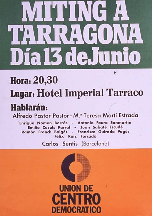 Miting a Tarragona : Día 13 de junio