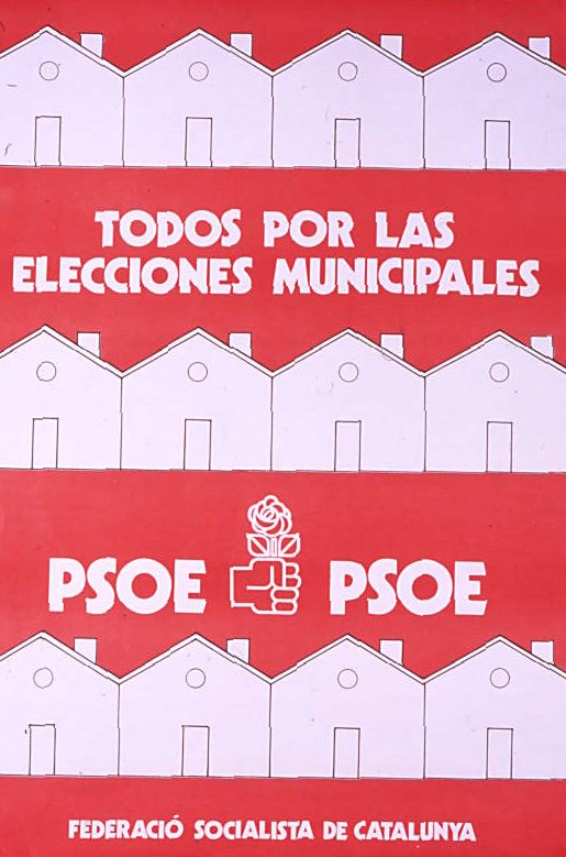 Todos por las elecciones municipales : Federació Socialista de Catalunya