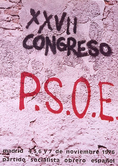 XXVII Congreso P.S.O.E. : Madrid 4, 5, 6 y 7 de noviembre de 1976
