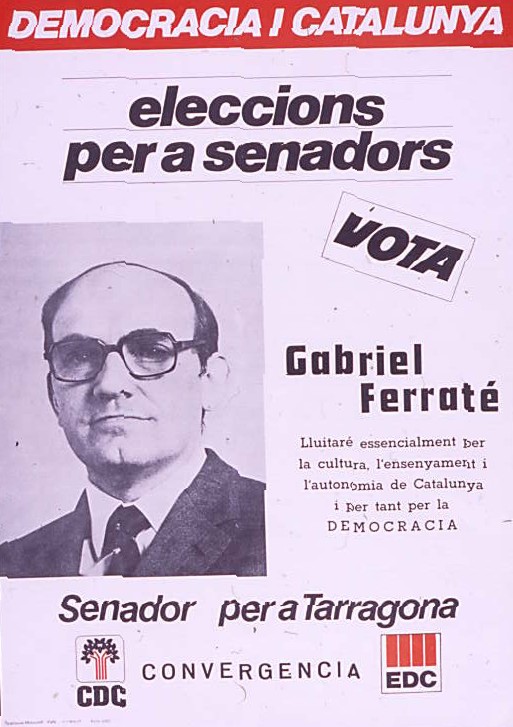 Eleccions per a senadors : Vota Gabiel Ferraté