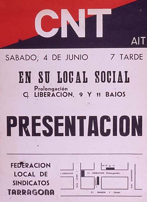 Sabado, 4 de junio 7 tarde en su local social C/ prolongación Liberación, 9 y 11 bajos presentación : Presentación