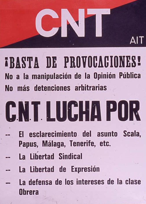 ¡Basta de provocaciones! : no a la manipulación de la opinión pública... [...]