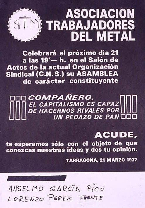 ¡¡¡Compañero, el capitalismo es capaz de hacernos rivales por un pedazo de pan!!!