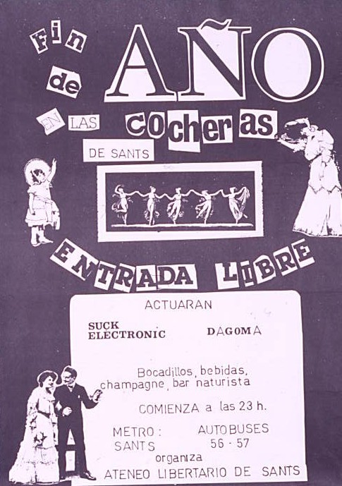 Fin de año en las cocheras de Sants . entrada libre