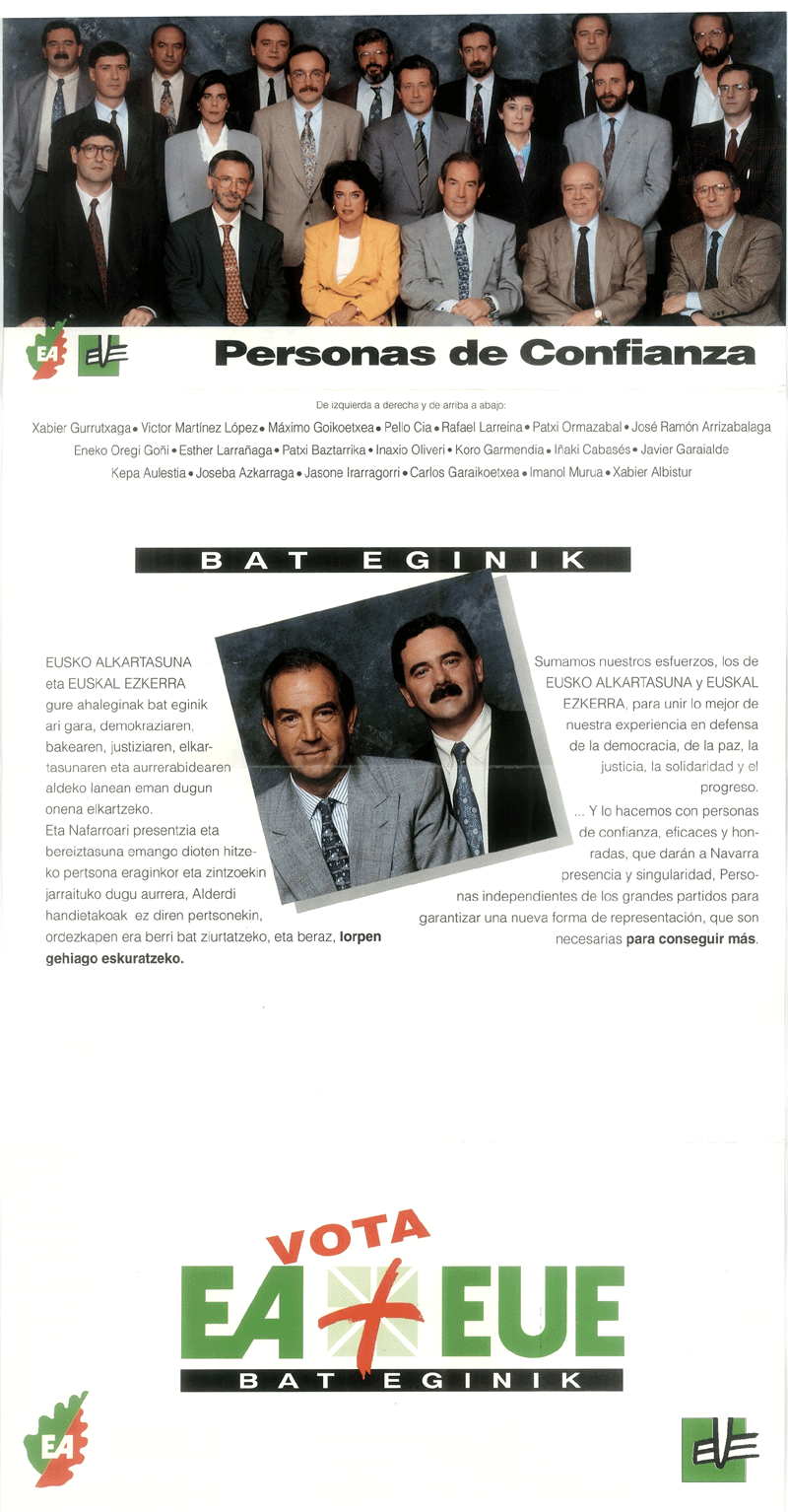 Personas de confianza