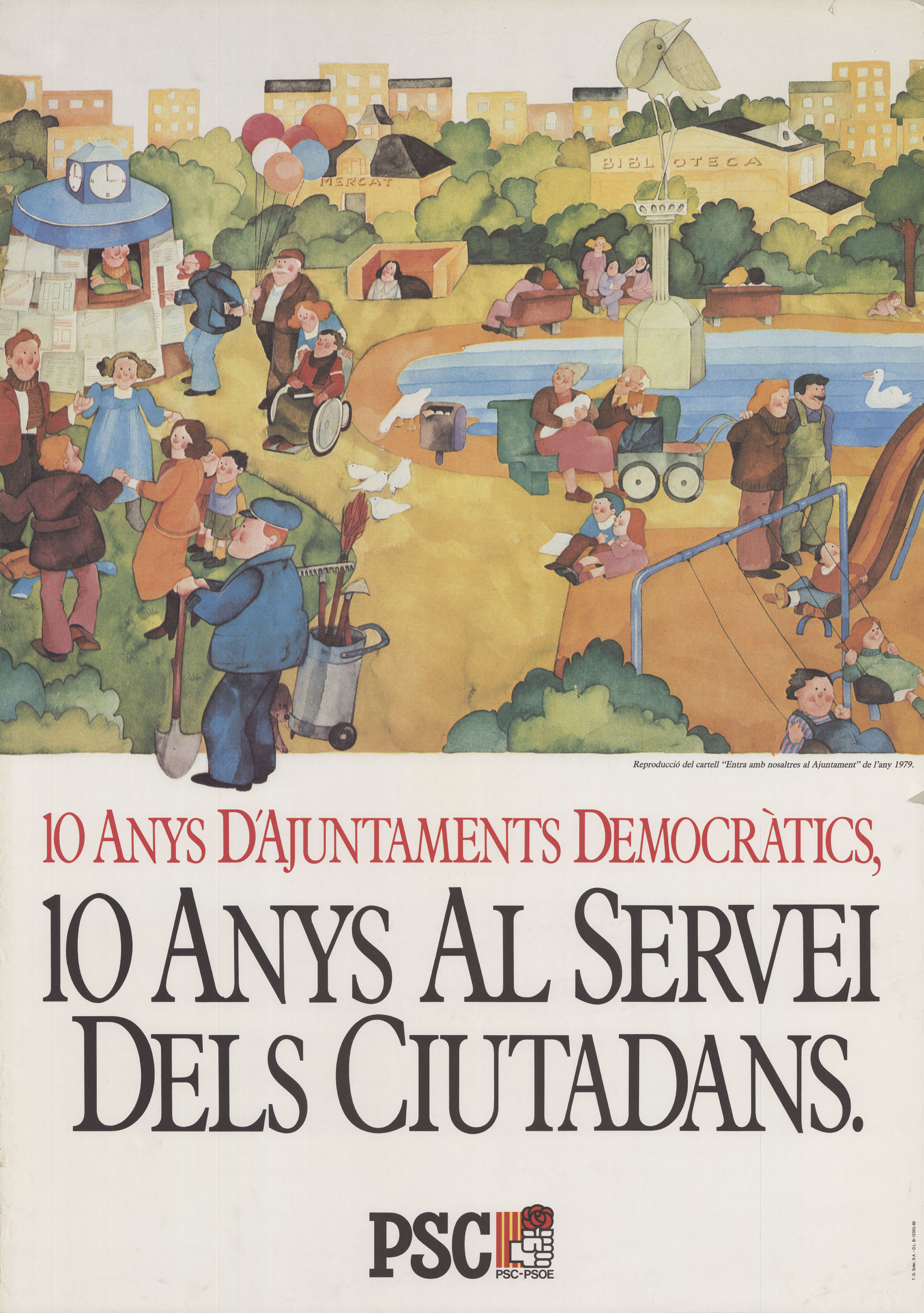 10 anys d'Ajuntaments Democràtics, 10 anys al servei dels ciutadans