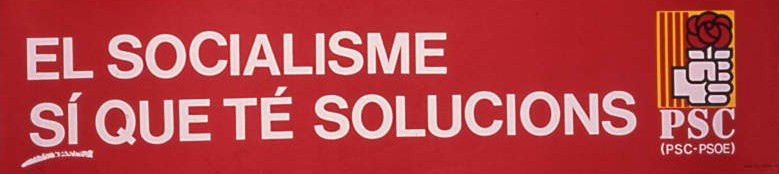 El socialisme sí que té solucions