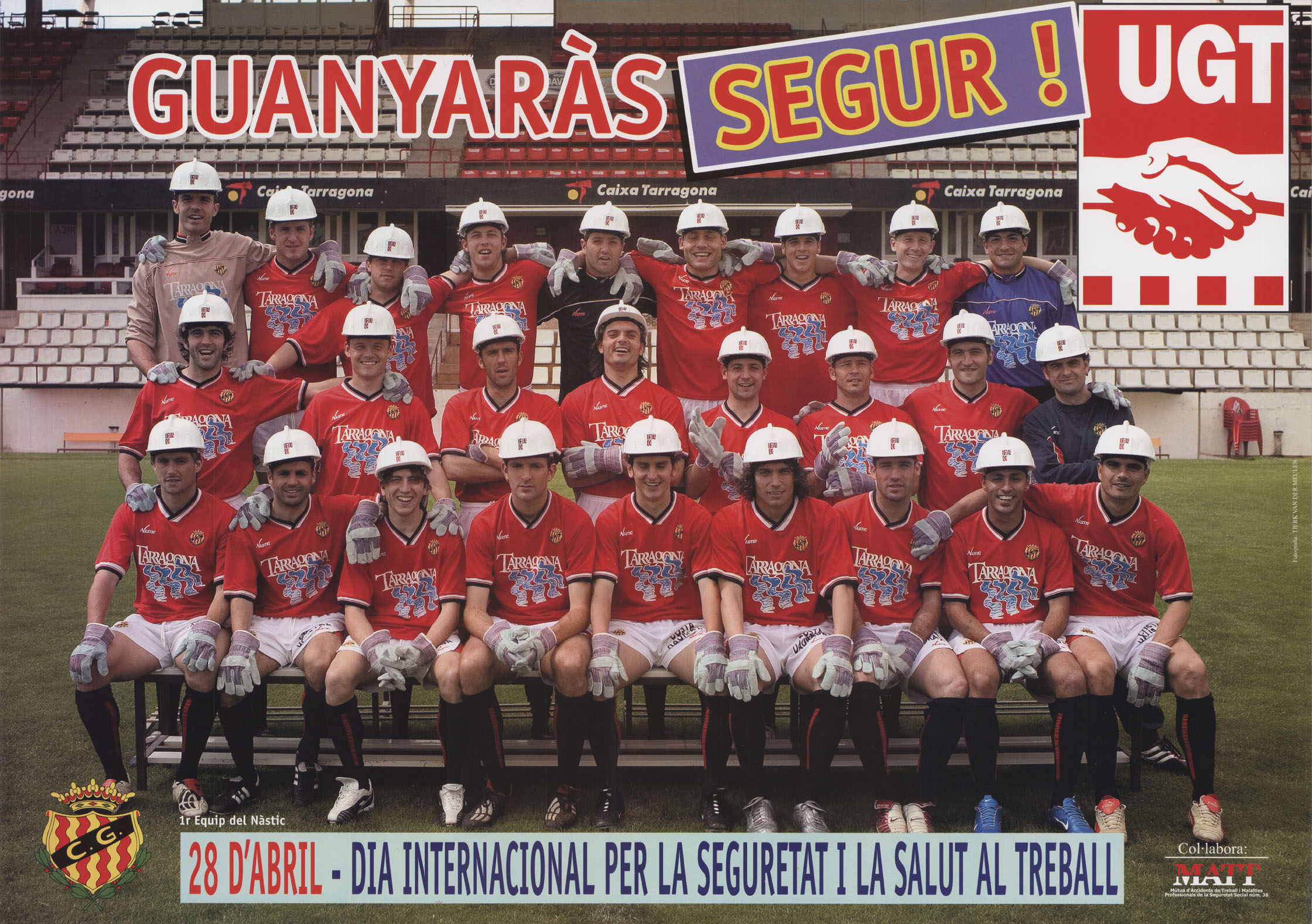 Guanyaràs segur! : 28 d'abril - dia internacional per la seguretat i la salut al treball