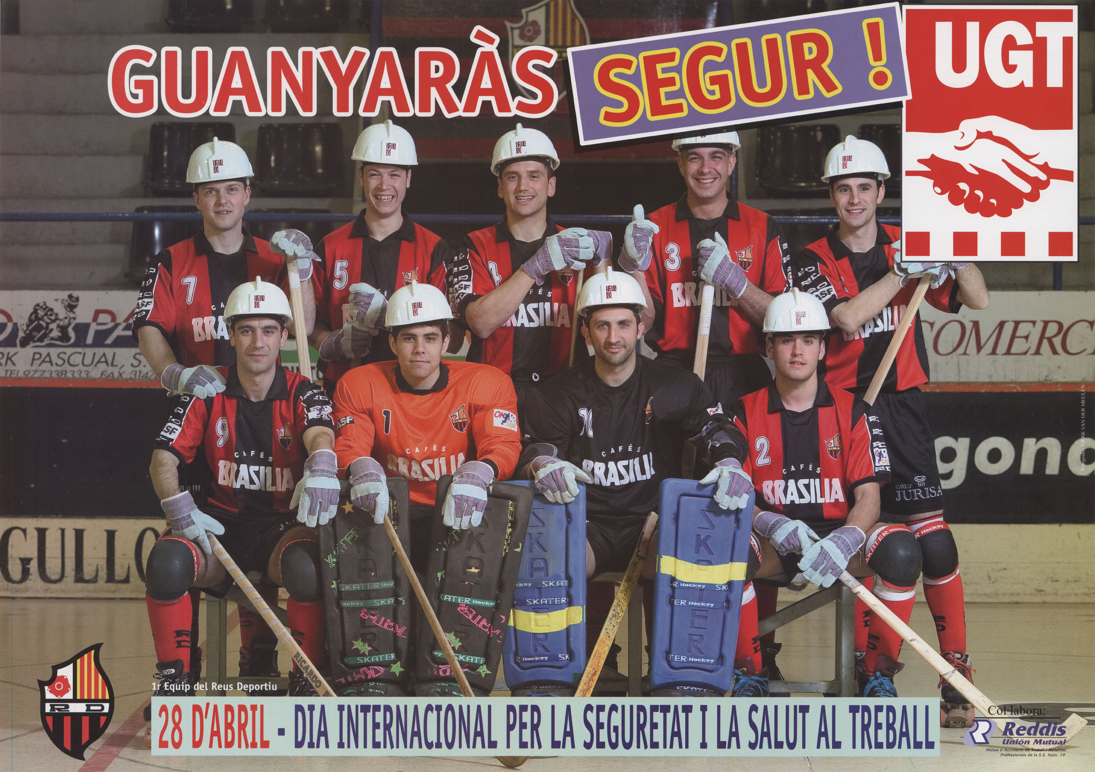 Guanyaràs segur! : 28 d'abril - dia internacional per la seguretat i la salut al treball