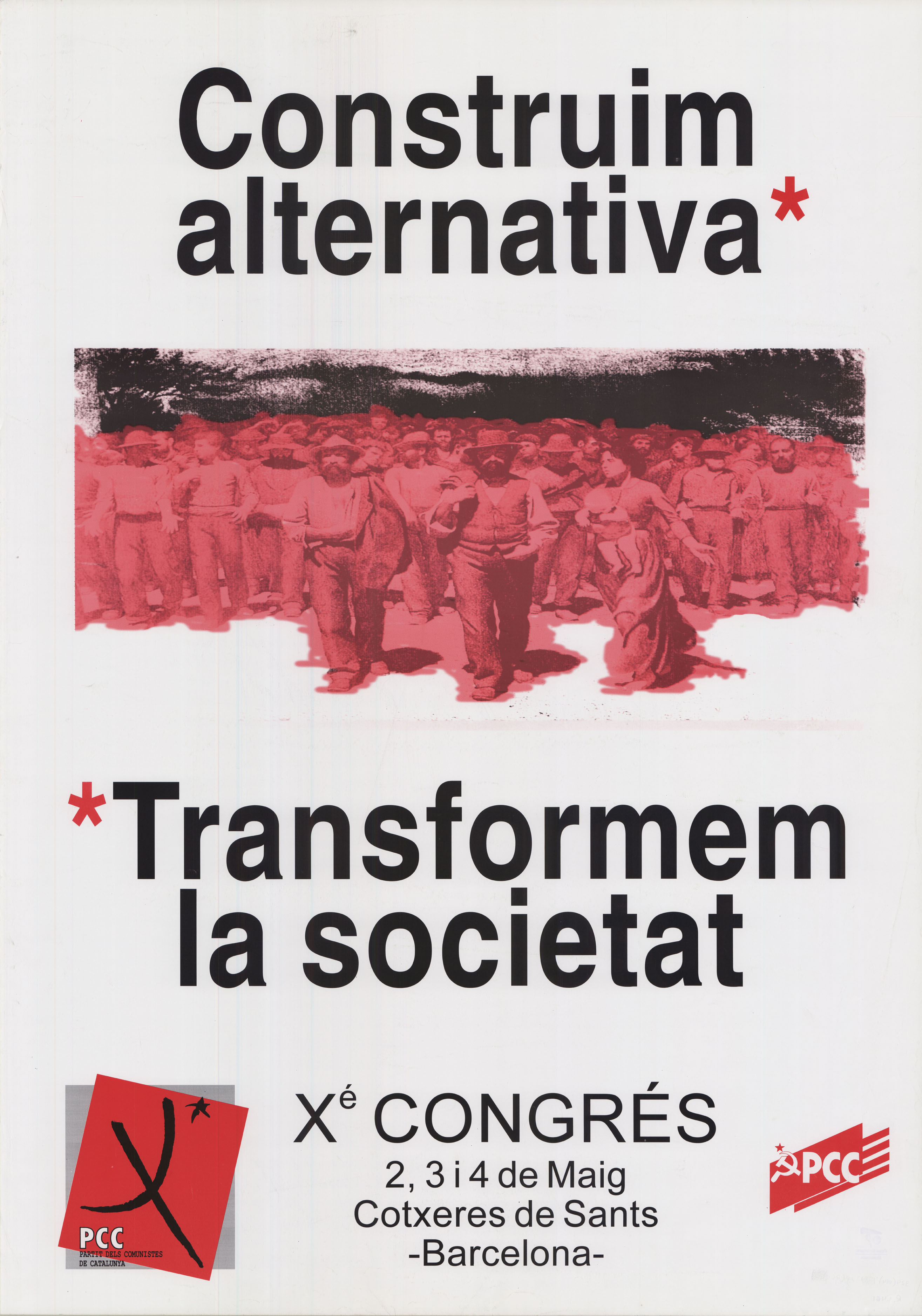 Construim alternativa transformem la societat Xè Congrés