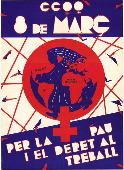 8 de març per la pau i el dret al treball