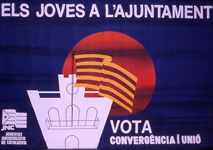 Els joves a l'ajuntament : Vota Convergència i Unió