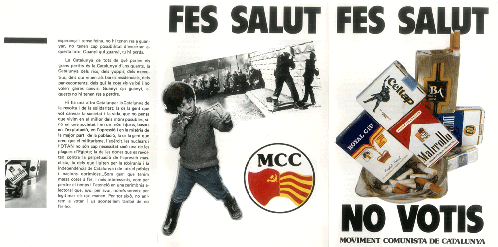 Fes salut : No votis