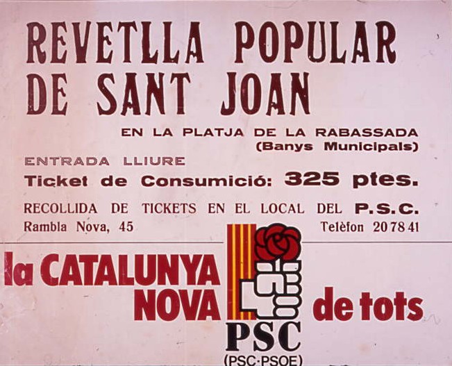 Revetlla popular de Sant Joan : La Catalunya nova de tots