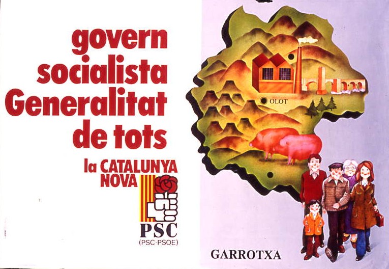 Govern socialista Generalitat de tots : la Catalunya Nova : Garrotxa