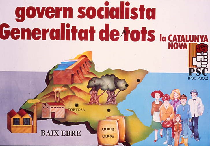 Govern socialista Generalitat de tots : la Catalunya Nova : Baix Ebre