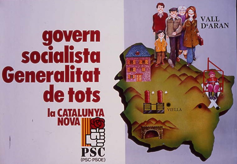 Govern socialista Generalitat de tots : la Catalunya Nova : Vall d'Aran