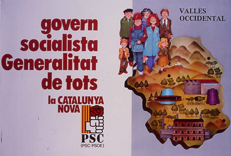 Govern socialista Generalitat de tots : la Catalunya Nova : Vallès Occidental