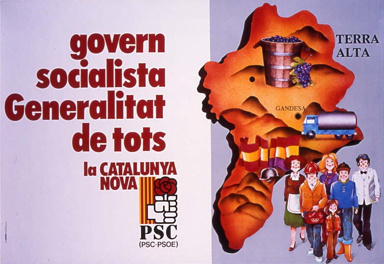 Govern socialista Generalitat de tots : la Catalunya Nova : Terra Alta