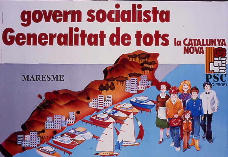 Govern socialista Generalitat de tots : la Catalunya Nova : Maresme