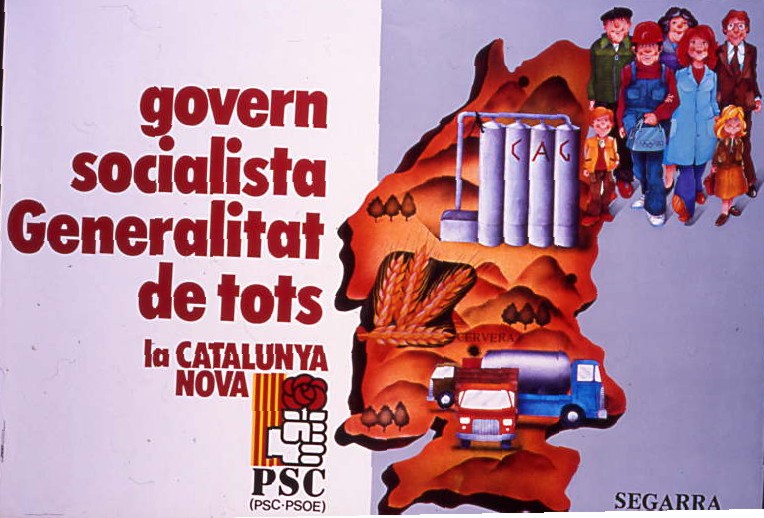 Govern socialista Generalitat de tots : la Catalunya Nova : Segarra