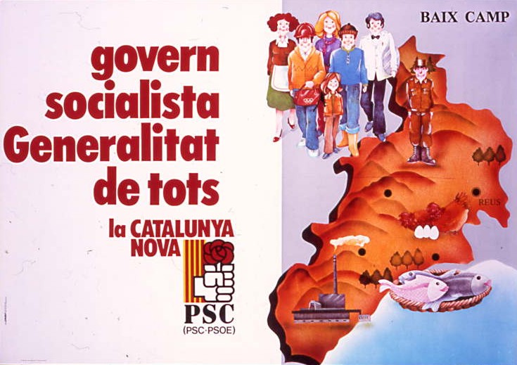 Govern socialista Generalitat de tots : la Catalunya Nova : Baix Camp