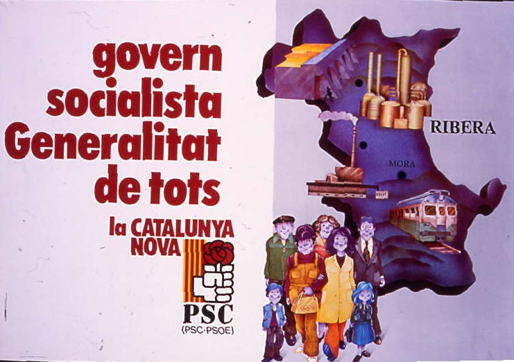 Govern socialista Generalitat de tots : la Catalunya Nova : Ribera d'Ebre