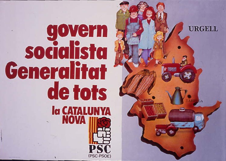 Govern socialista Generalitat de tots : la Catalunya Nova : Urgell