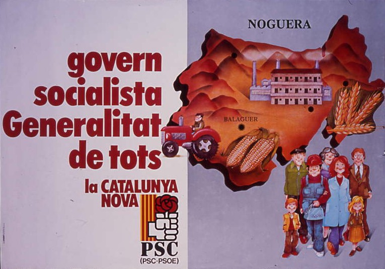 Govern socialista Generalitat de tots : la Catalunya Nova : Noguera