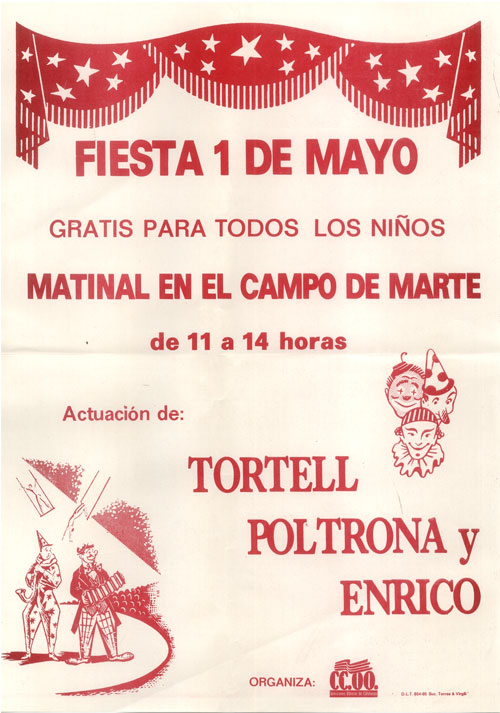 Fiesta 1 de mayo gratis para todos los niños : matinal en el Campo de Marte de 11 a 14 horas