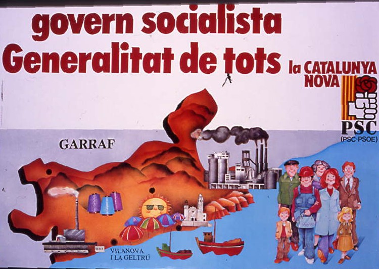 Govern socialista Generalitat de tots : la Catalunya Nova : Garraf