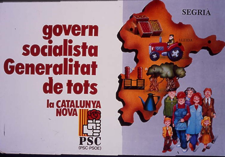 Govern socialista Generalitat de tots : la Catalunya Nova : Segrià