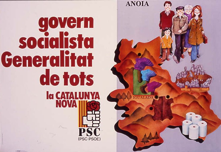 Govern socialista Generalitat de tots : la Catalunya Nova : Anoia
