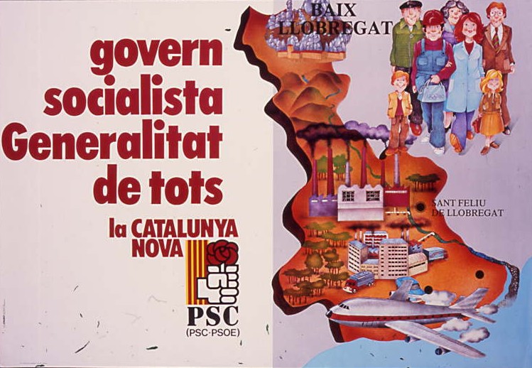 Govern socialista Generalitat de tots : la Catalunya Nova : Baix Llobregat