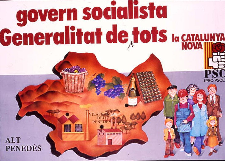 Govern socialista Generalitat de tots : la Catalunya Nova : Alt Penedès