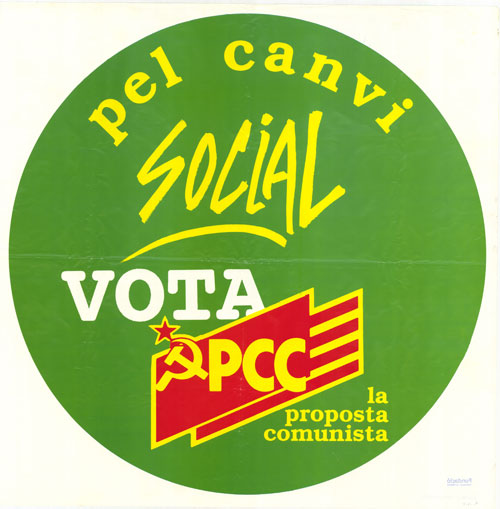 pel canvi social Vota PCC la proposta comunista