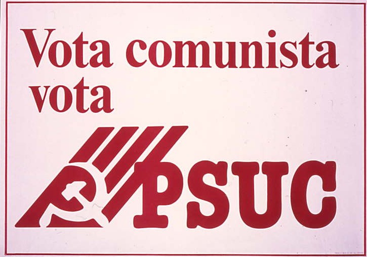 Vota comunista : Vota PSUC