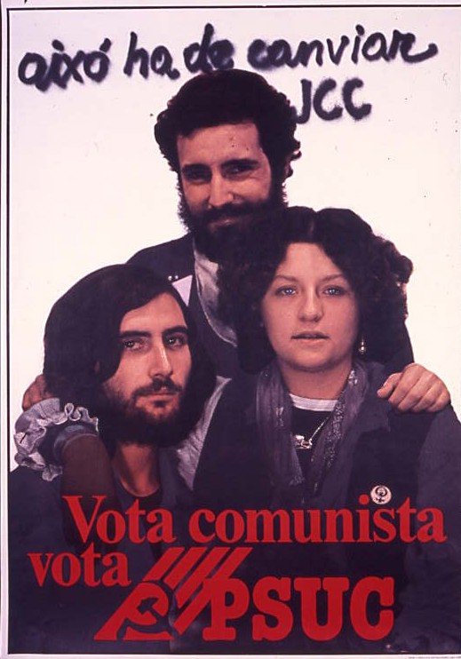 Això ha de canviar JCC : Vota Comunista : Vota PSUC