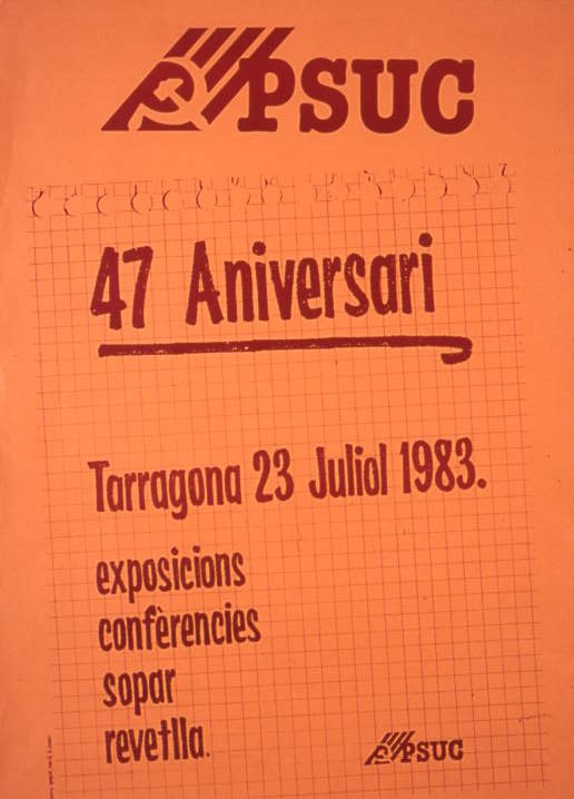 47 Aniversari Tarragona 23 juliol 1983