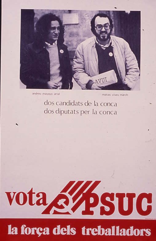 Dos candidats de la Conca : Dos diputats per la Conca